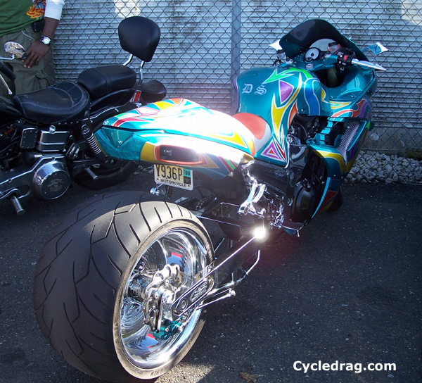 Kawasaki KZ1000 Small Tire S/C Drag Bike 1428cc MRE Lockup 