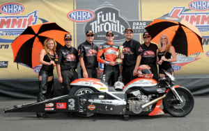 NHRA harley