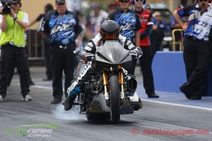 Chris Matheson Top Fuel Motorcycle Launch