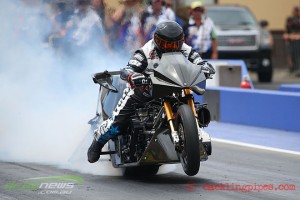 Chris Matheson Top Fuel Burnout