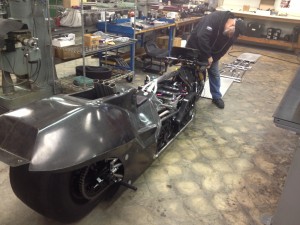 Larry McBride Steve McBride new Top Fuel Motorcycle