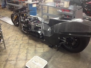 Larry McBride New Top Fuel Motorcycle 