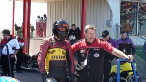 Walt Timblin, Travis Davis Dragbike racing