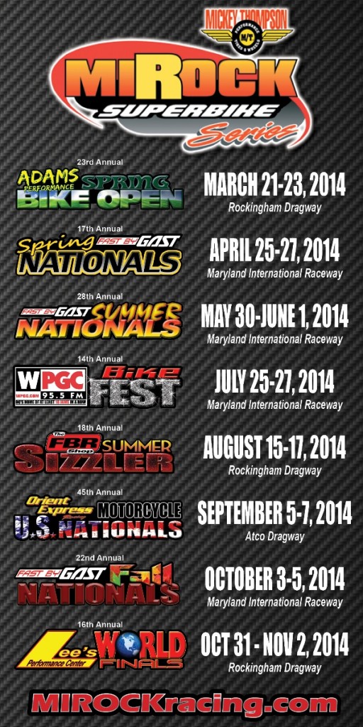 MIROCK Schedule 2014