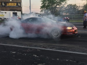 Camaro Burnout, National Trail Raceway