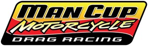 ManCup Motorcycle Drag Racing Logo