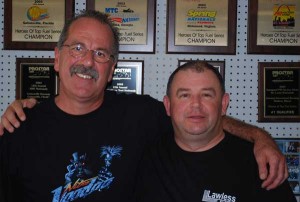Good friends - Larry “Spiderman” McBride and Chris “Bubba” Matheson