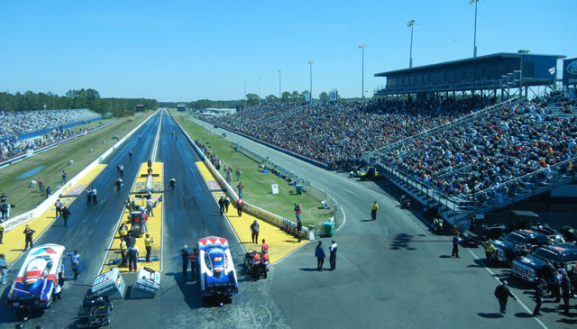 Gainesville Raceway Stands