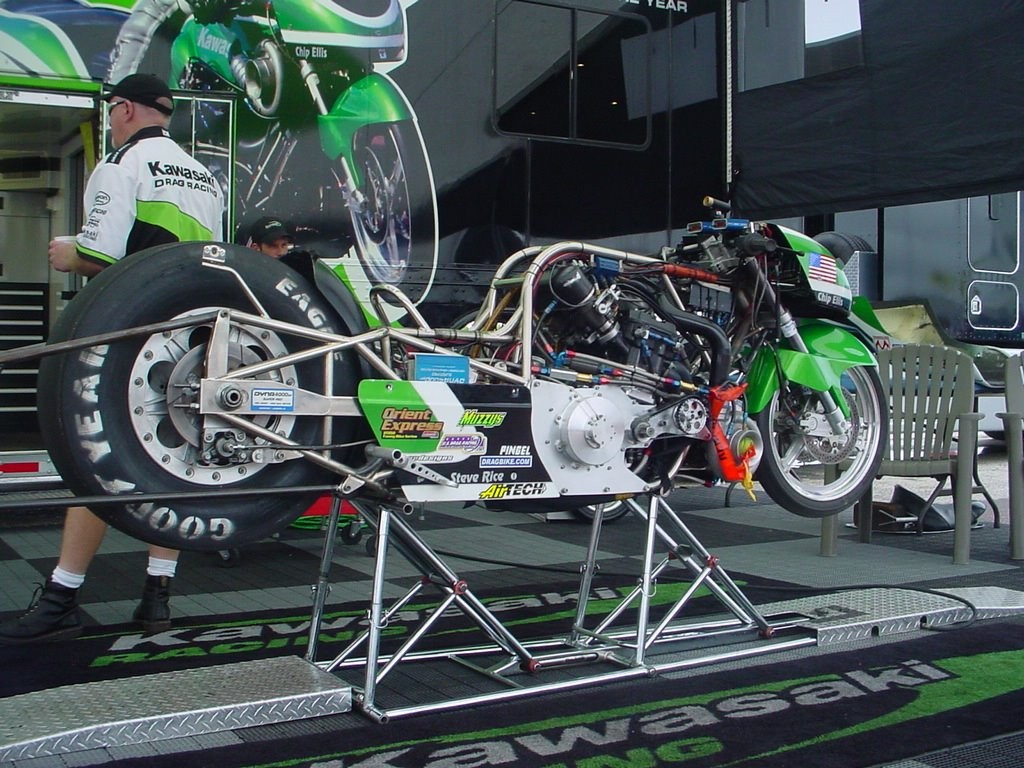 Team Kawasaki's Funny Bike