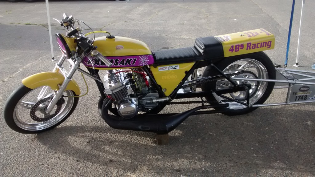 1974 h2 750 dragbike