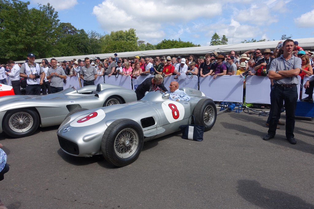 Jackie Stewart and Stirling Moss