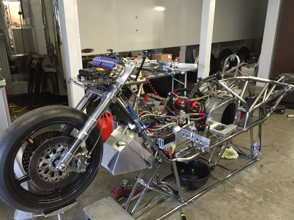 Dave Vantine Top Fuel Motorcycle