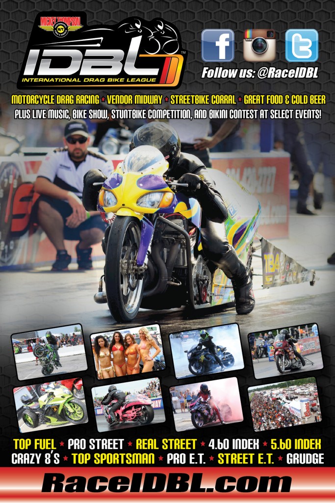 2016 IDBL Schedule Rave