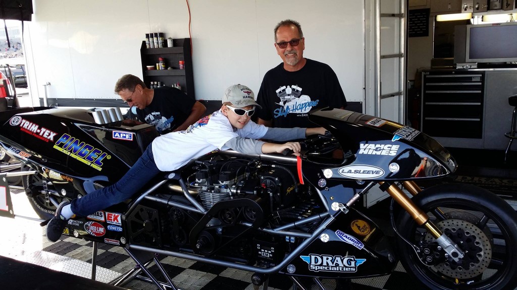 Larry McBride's New Motorcycle