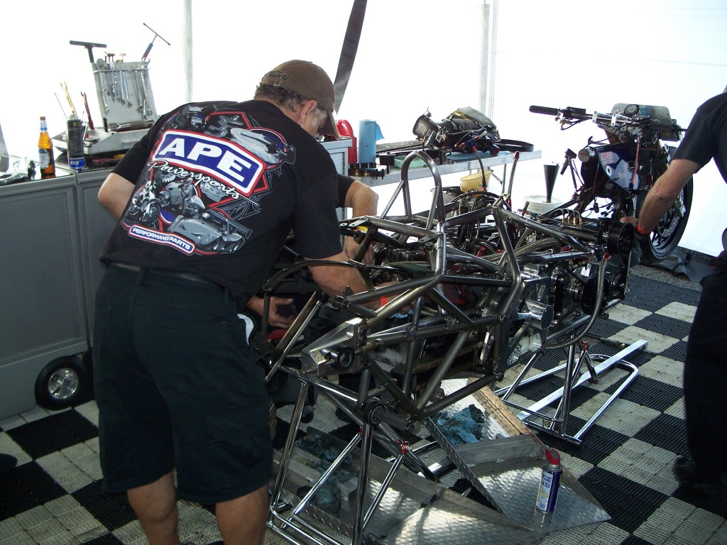 Top Fuel Motorcycle Explosion