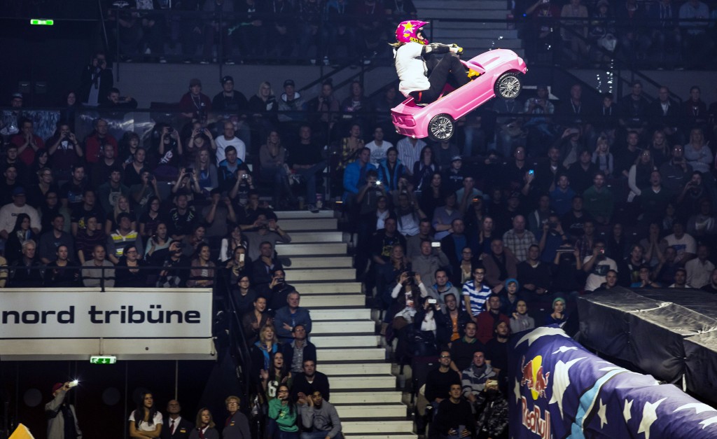 Nitro Circus Barbie Car Jump