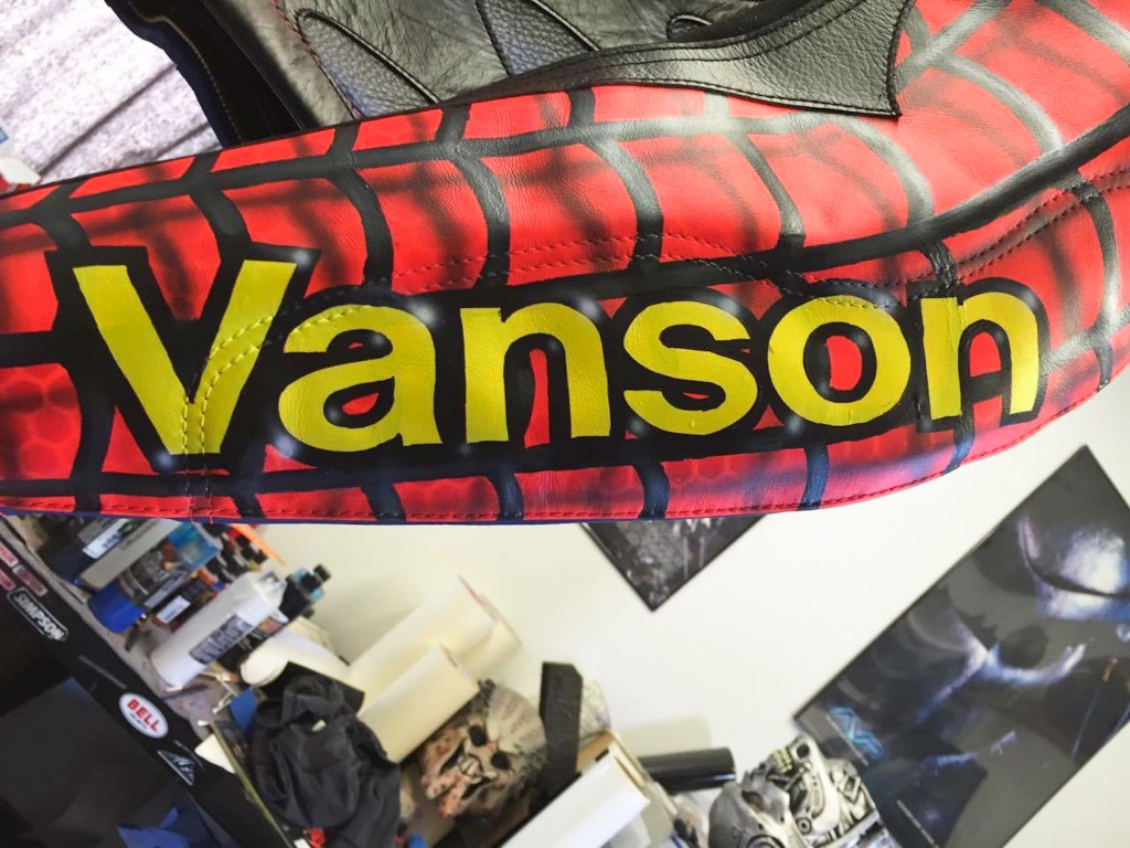 Larry McBride new Vanson Leathers