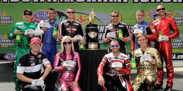 Pro Stock Motorcycle Racers
