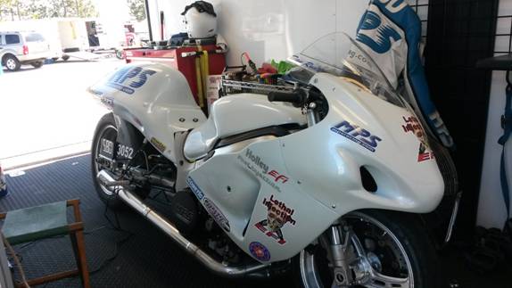MPS Hayabusa Drag Bike