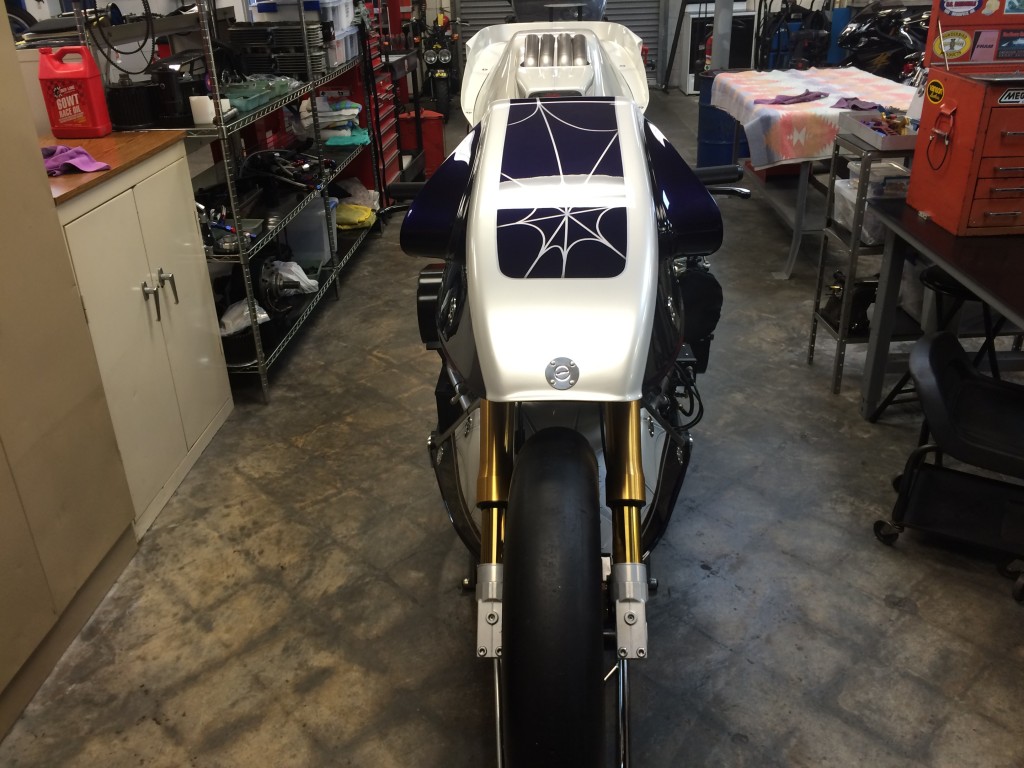 Larry McBride New Motorcycle fairing