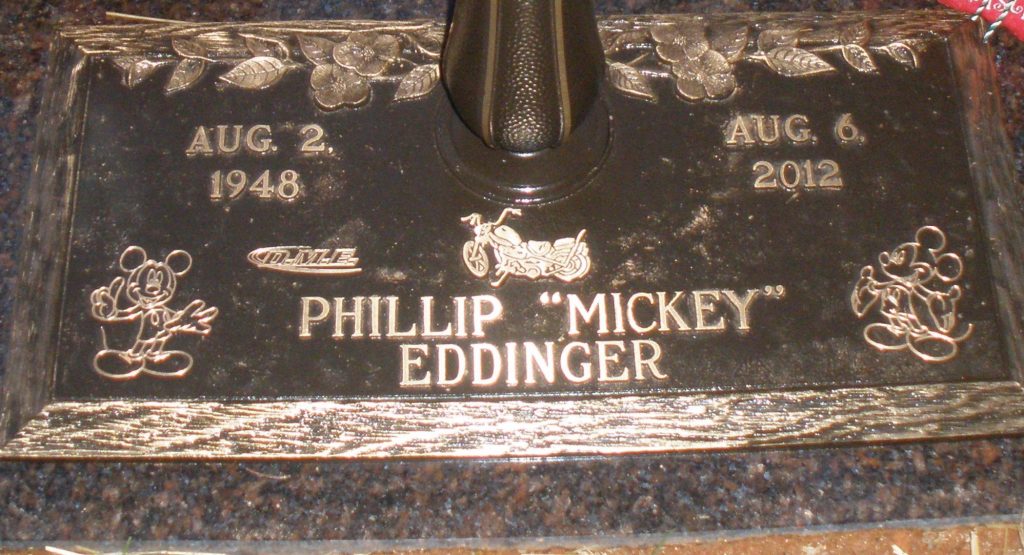 Mickey Eddinger Grave