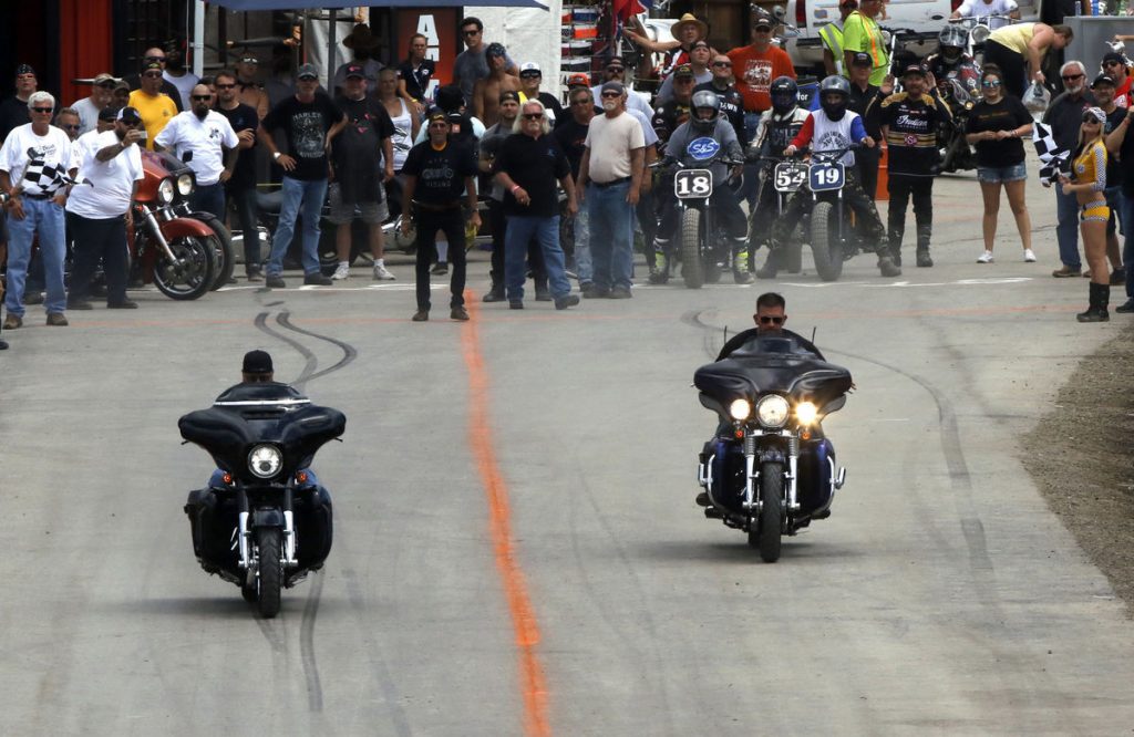 Sturgis Harley Drag Racing