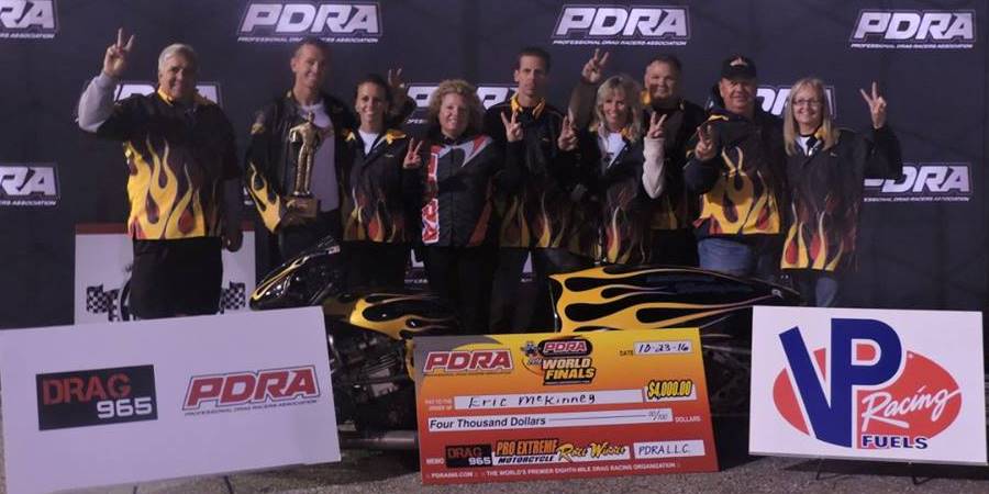 Eric McKinney PDRA Champion