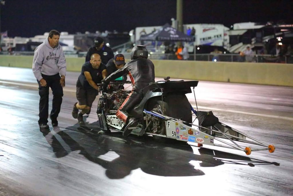 Mitch Brown Top Fuel Motorcycle