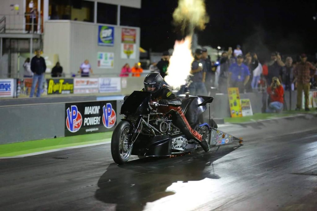 Mitch Brown Top Fuel Motorcycle