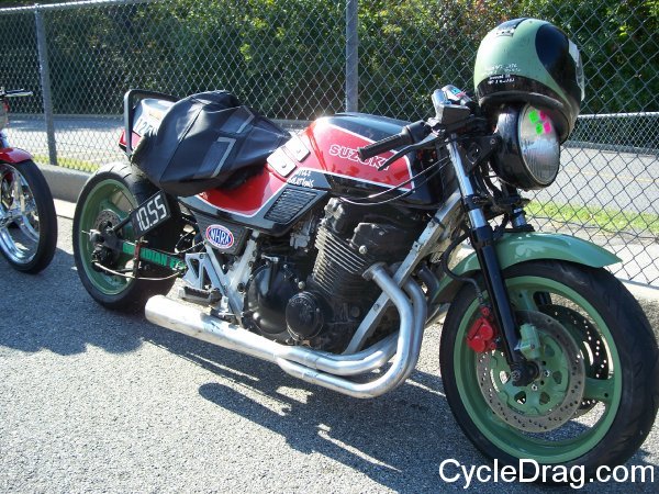 drag racing motorbike