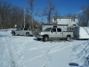 Fond du lac, WI Motorcycle Ice Racing Pits