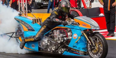 Ian King Top Fuel Dragbike