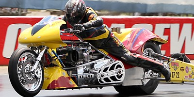 Vantine’s Top Fuel Debut a Good One – Drag Bike News