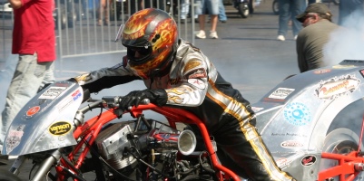 Larry Brancaccio Motorcycle drag Racing