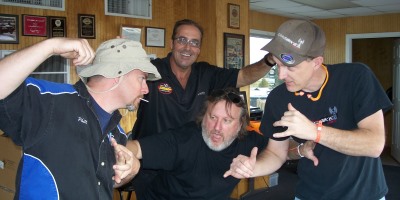 Dragbike Nationals Phill Davis, Doug Ray, Tim Hailey, Tim Fleming