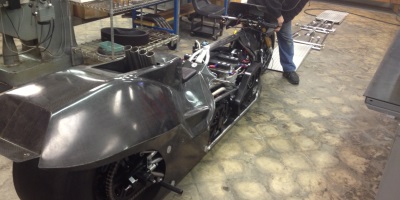 Larry McBride New Top Fuel Motorcycle