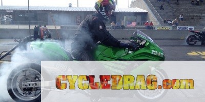 ZX-14 Dragbike Burnout