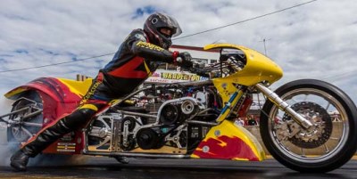 Dave Vantine Top Fuel Motorcycle