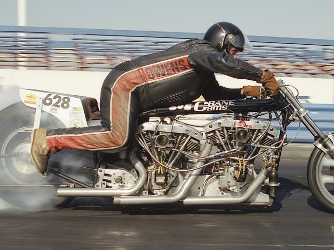 Marion Owens Twin Engine Harley Dragbike