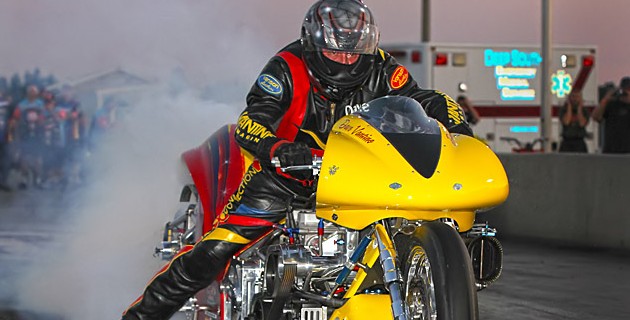 Dave Vantine Top Fuel Burnout