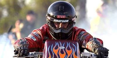 IHRA Nitro Harley Burnout