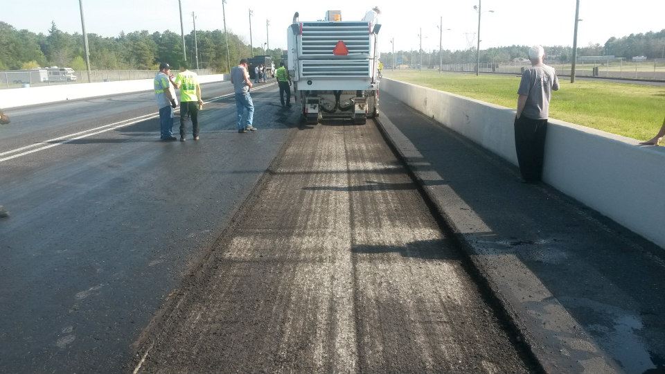 Atco Dragway Repaving