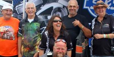 Bonnie Truett, Marion Owens and Pete Hill, Sandra Alberti in Sturgis