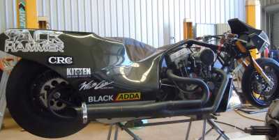 Jack Hammer Top Fuel Motorcycle