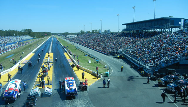 Gainesville Raceway Stands