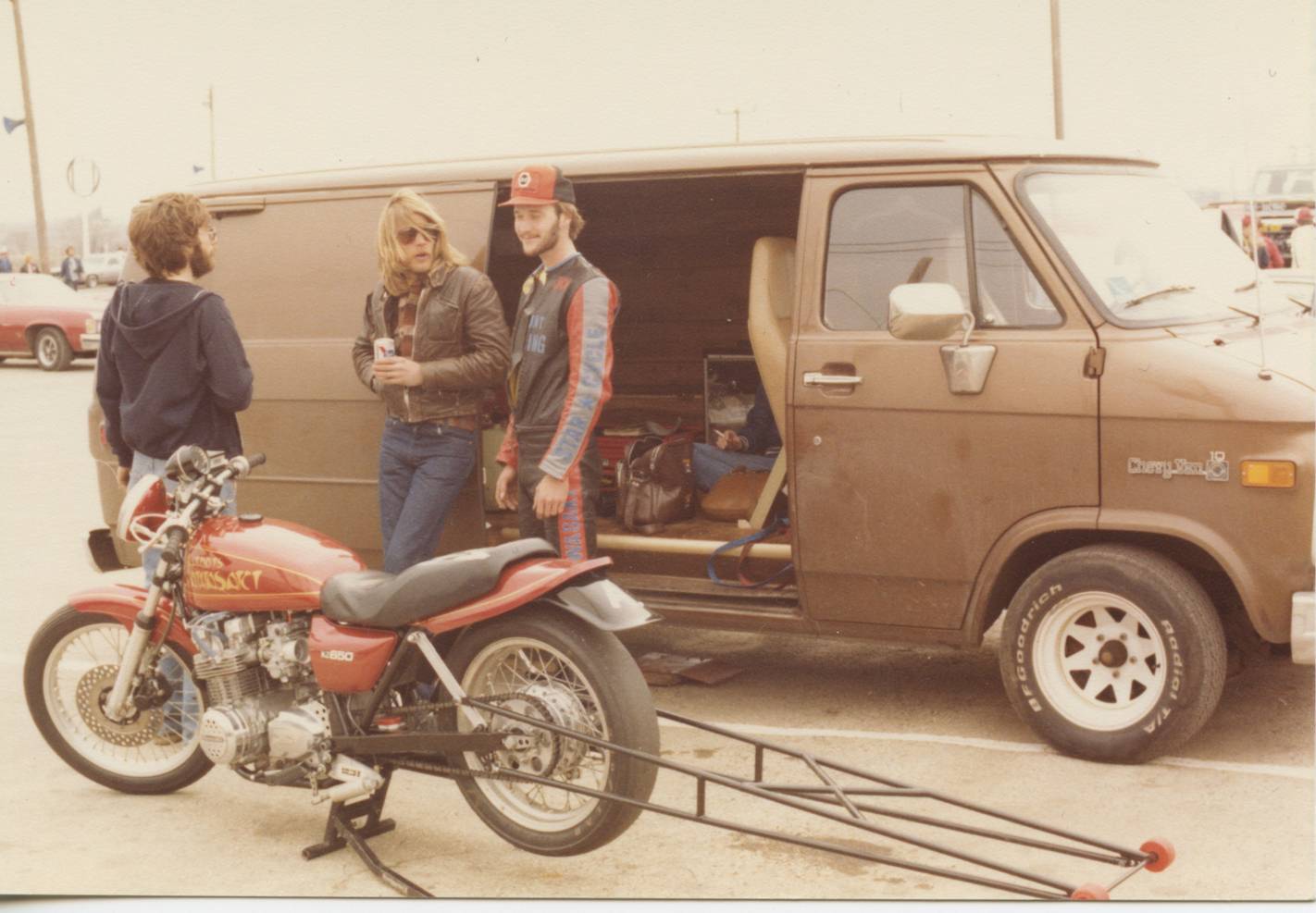 Joe Koenig Brown Dragbike Van