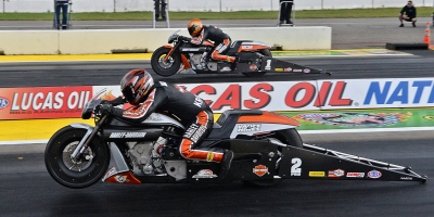 Harley Davidson NHRA Drag Racing