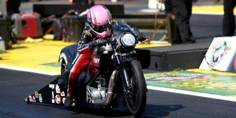 Angie Smith Pro Stock Motorcycle