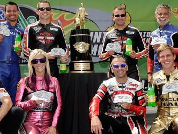 Pro Stock Motorcycle Racers