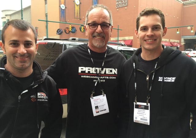 Eddie Krawiec, Larry McBride, Andrew Hines